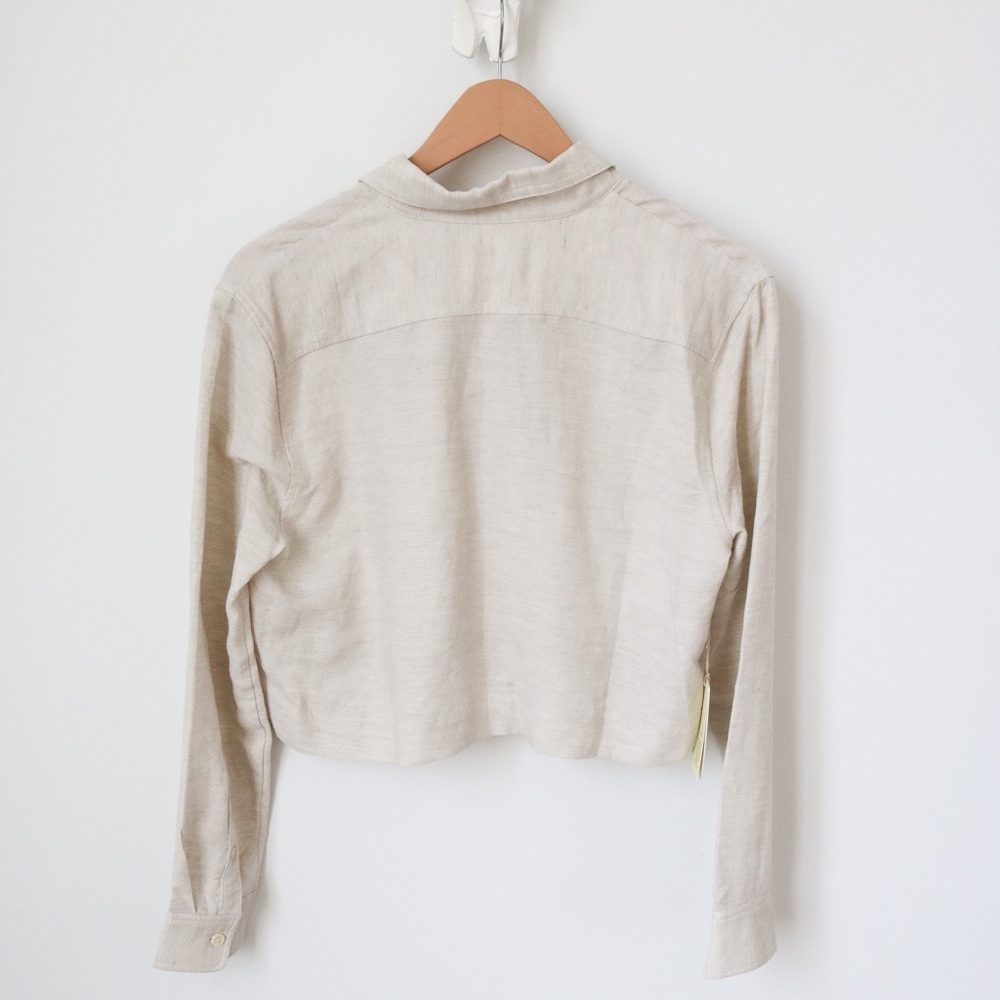 SOLD! Aritzia Wilfred Proposal Linen Shirt - Picture 6 of 9